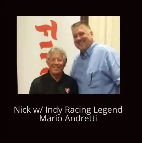 Nick w/ Mario Andretti