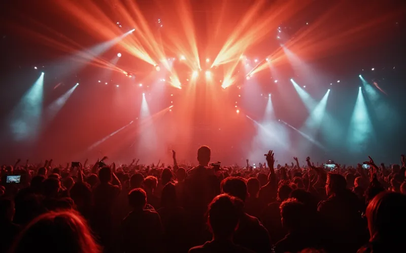 Generate a generic concert image