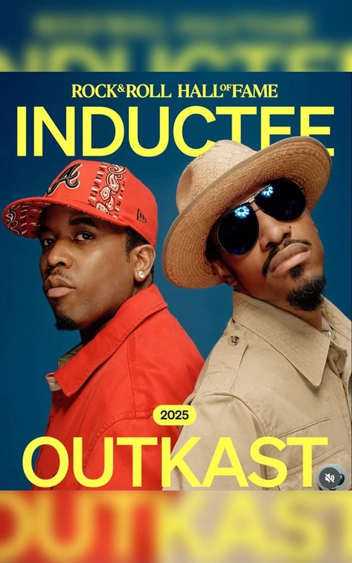 OutKast to Join Rock & Roll Hall of Fame in 2025 Induction Ceremony