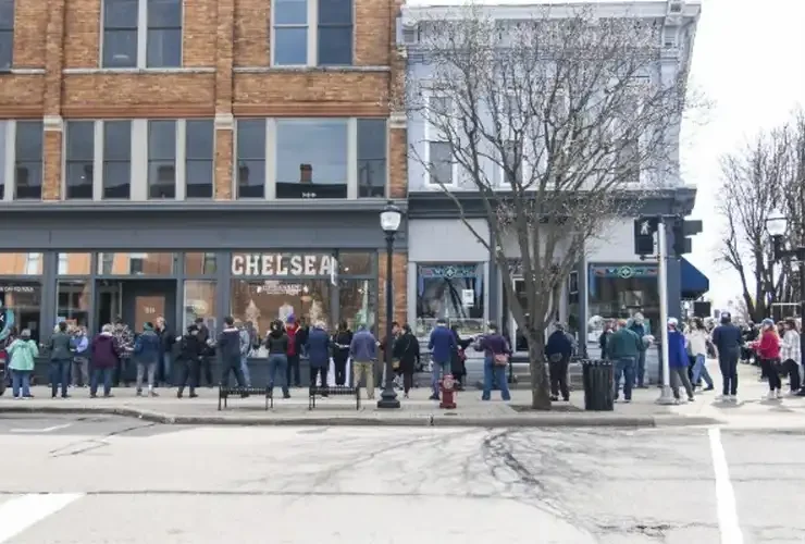Chelsea Community Unites to Move Serendipity Books in Heartwarming Book Brigade