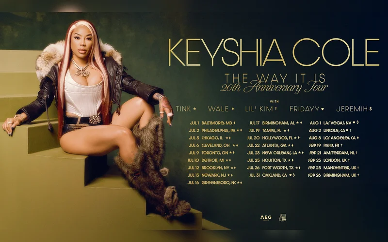 Keyshia Cole Announces ‘The Way It Is’ 20th Anniversary Tour