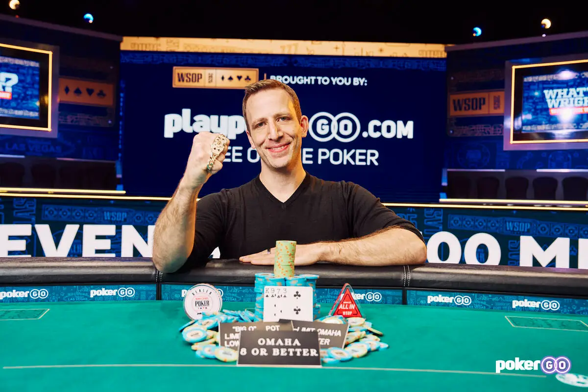 Benny Glaser Wins Second WSOP Title in Four Days, Secures Seventh Career Bracelet