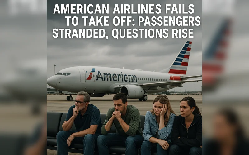✈️ American Airlines Fails to Take Off: Passengers Stranded, Questions Rise