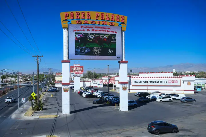 Poker Palace Casino in North Las Vegas to Close After Nearly 50 Years