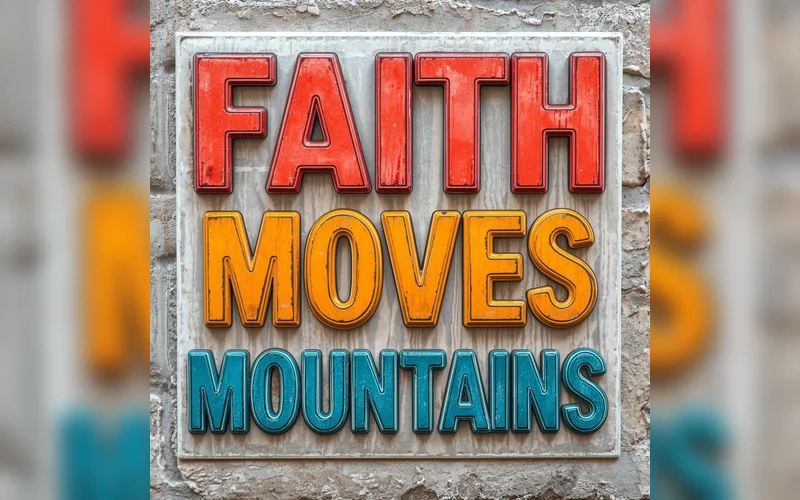 Daily Faith Recharge: Faith That Moves Mountains