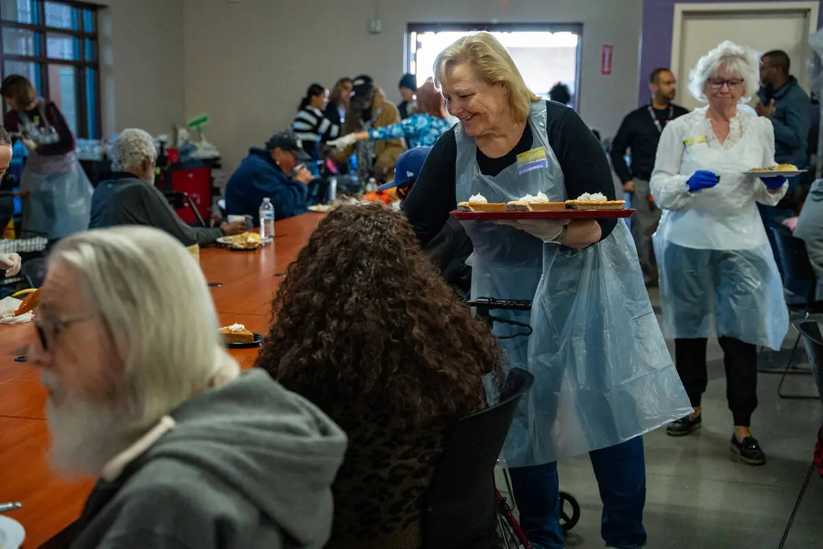 Las Vegas Community Comes Together for 60th Annual Thanksgiving Meal at Catholic Charities