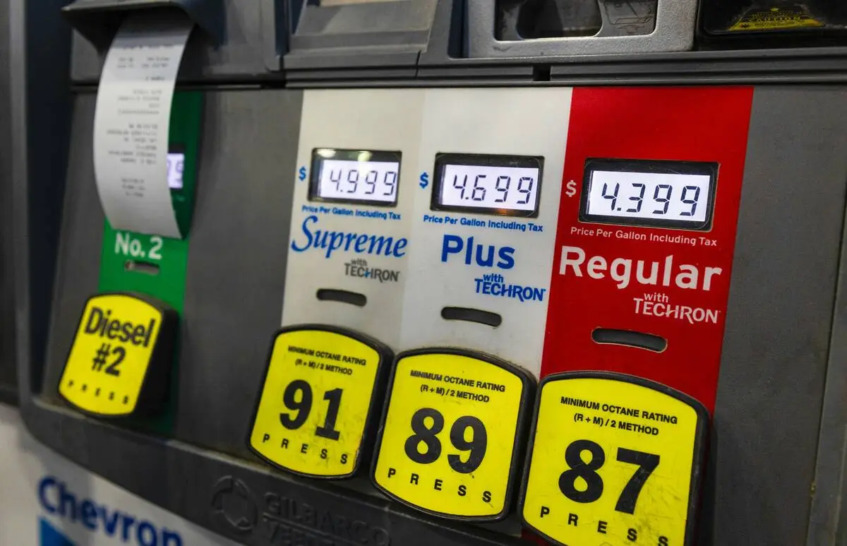 Las Vegas Gas Prices Surge Past $4 Per Gallon