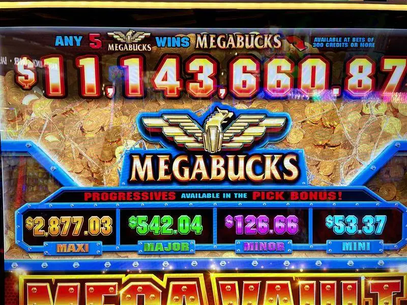 Las Vegas Visitor Wins $11 Million Jackpot on Five Dollar Megabucks Slot Bet