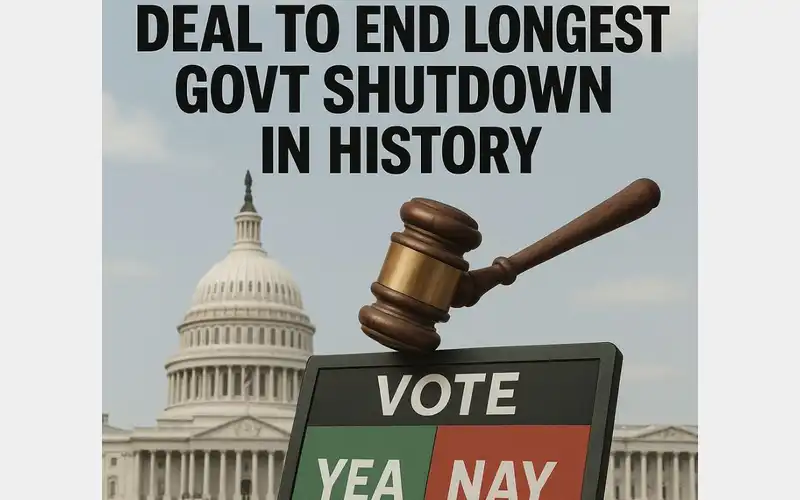 House Set to End Historic Shutdown as Bipartisanship Emerges