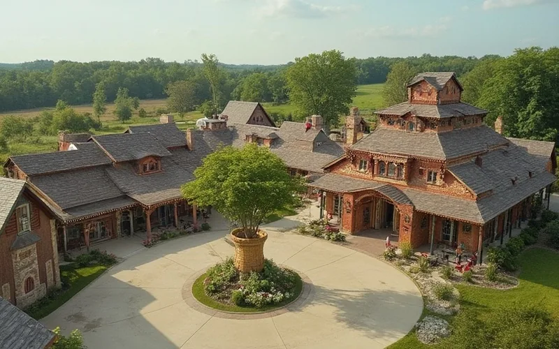 Longaberger Homestead Tourist Complex Near Columbus Listed for Sale at $5.7 Million