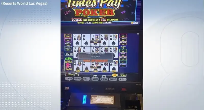 California Visitor Wins $12 Million Jackpot at Resorts World Las Vegas on $105 Bet