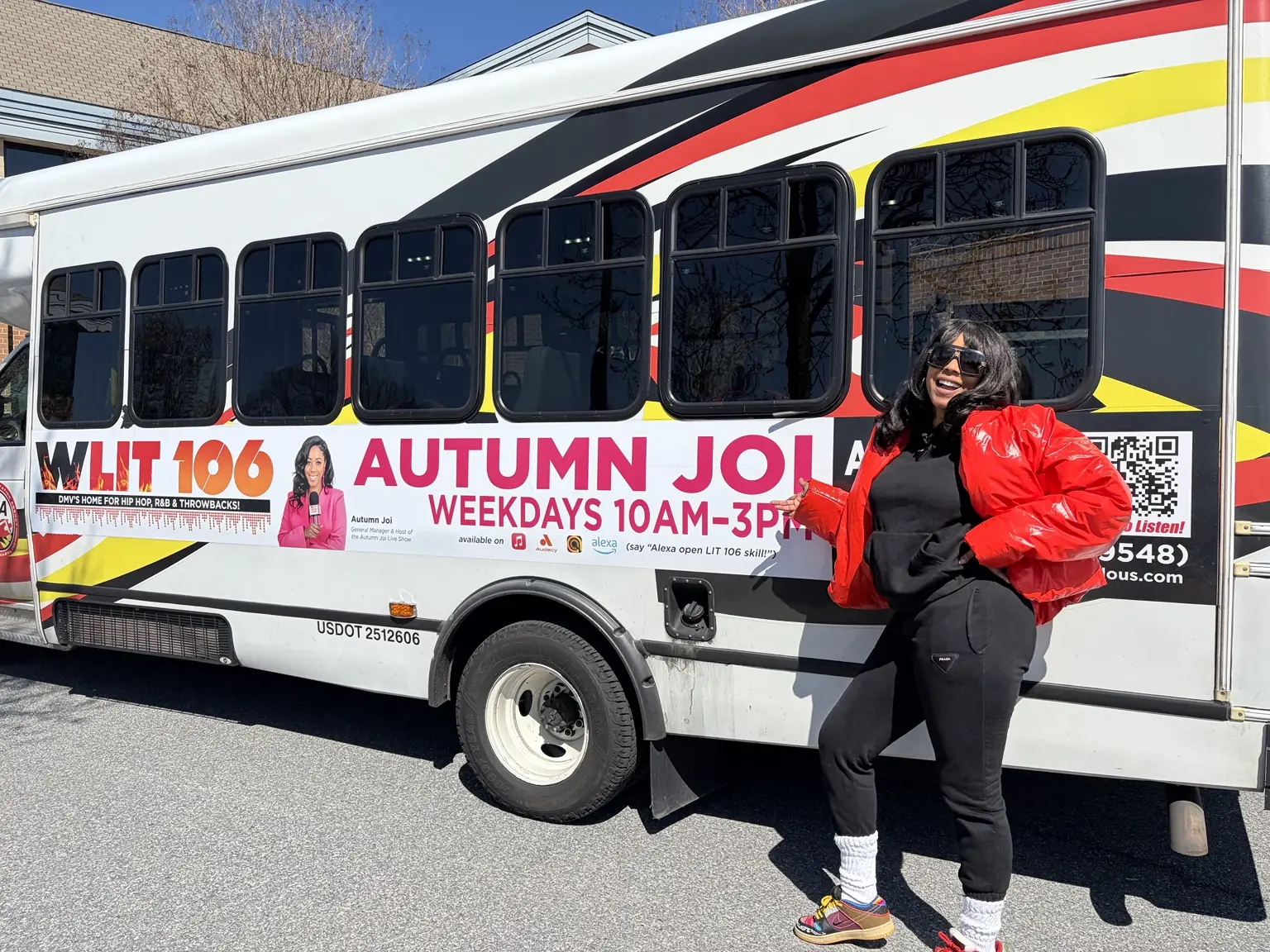 LIT 106 Takes Over the DMV: Phase One of the Maryland Bus Campaign Hits the Streets!