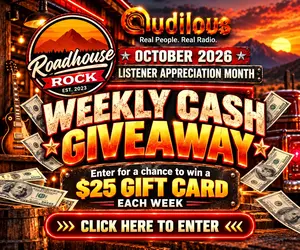 Banner, October weekly cash giveaway. Enter for a chance to win a $25 gift card each week. Click banner to enter